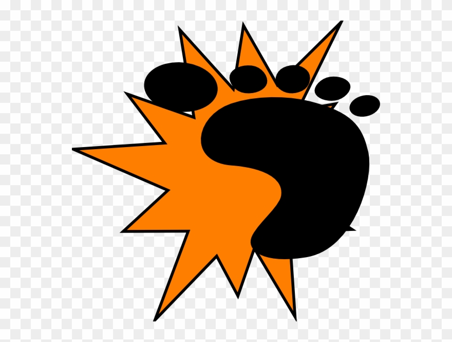 Super Kick Clip Art - Clip Art - Png Download