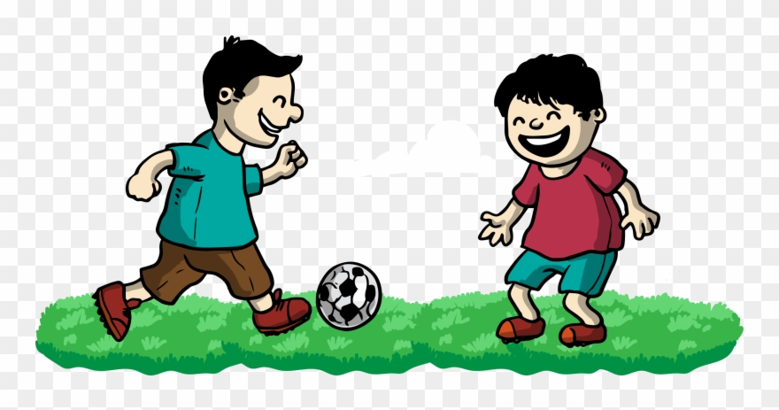 Kisspng Football Clip Art Play Friends 5a8253eea08686 - Play With Friends Cartoon Transparent Png