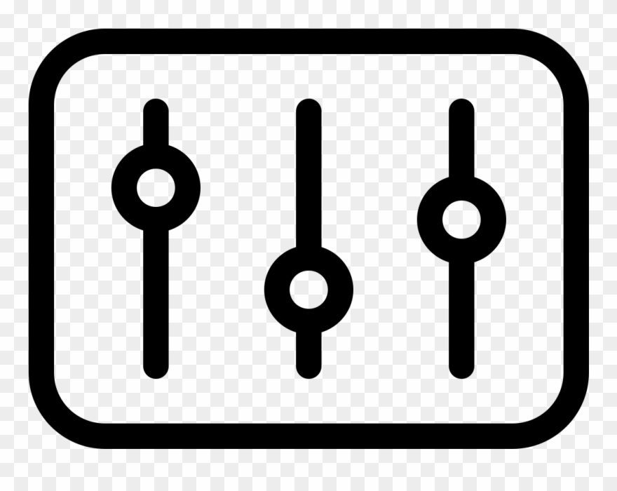 On-screen Lighting Design - Lighting Control Board Icon Clipart