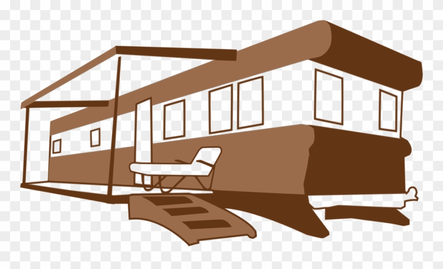 Medium Image - Mobile Home Clip Art - Png Download