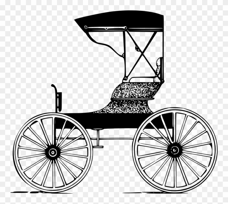 Picture Royalty Free Horse Drawing At Getdrawings - Carriage Clipart - Png Download