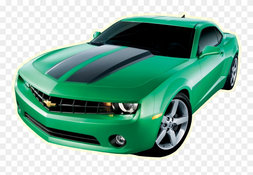 Chevrolet Camaro Synergy B Free Images - Green Camaro 2011 Clipart