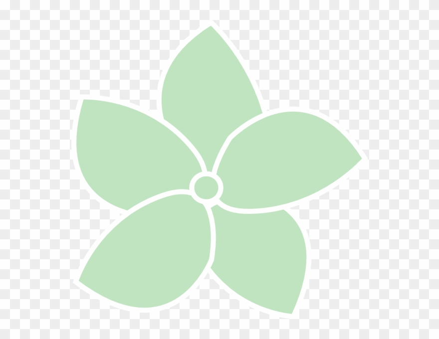 Flower Green - Hydrangea Clipart