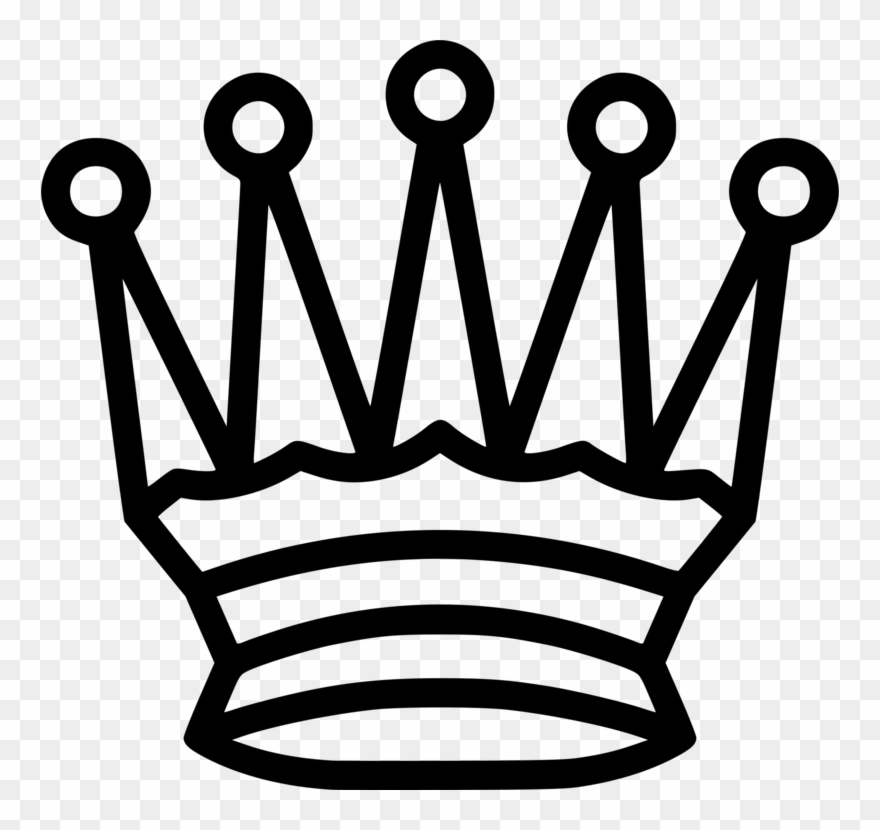 White Queen - Chess Queen Icon Clipart