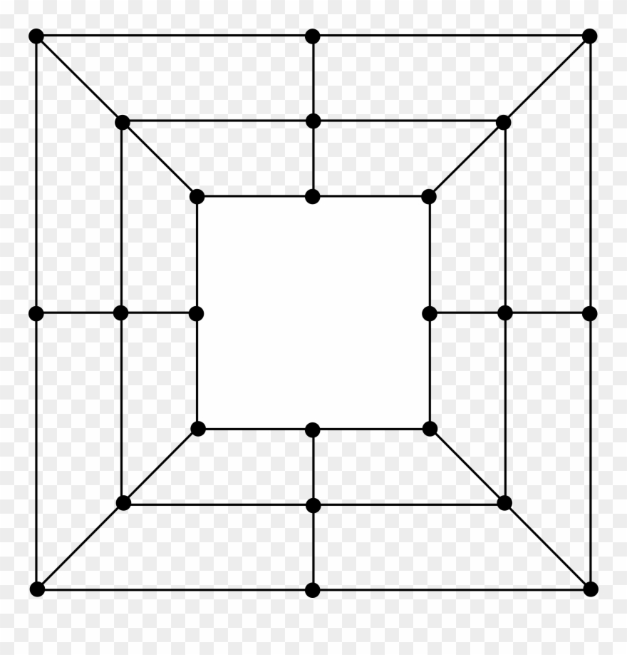 Download Ine Art Clipart - Twelve Man Morris Board - Png Download