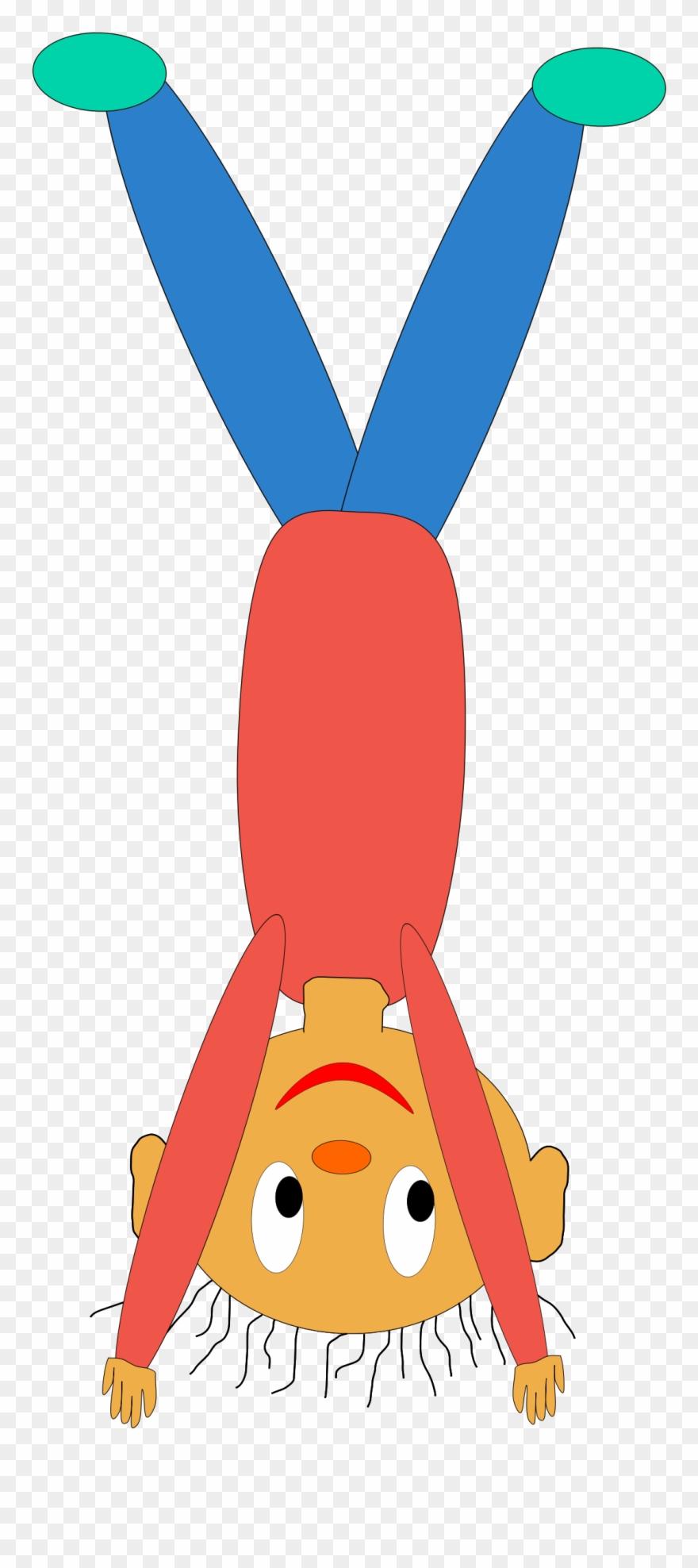 Other Clipart - Handstand Clip Art - Png Download
