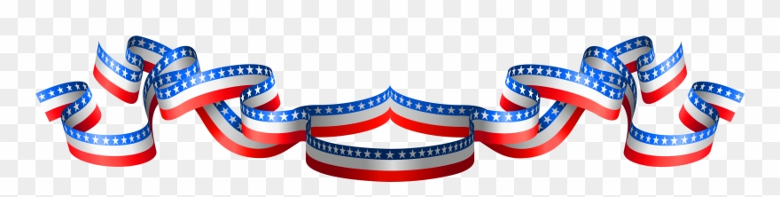 Clip Art Border Flag Usa Clipart S6uvbs - Png Download