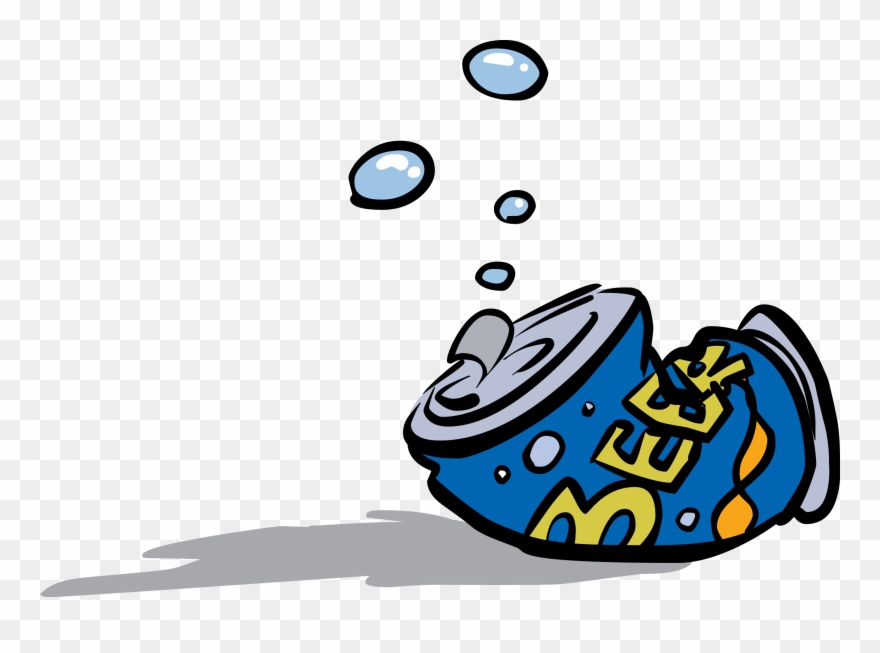 Bull Clip Drawing Board - Empty Beer Cans Clipart - Png Download