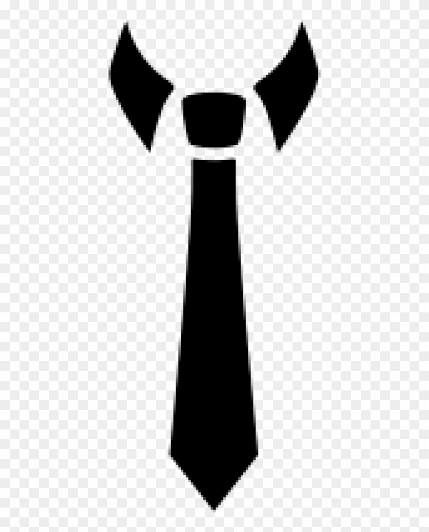 Png Library Download Clip Tie Fashion - Necktie Clipart Black And White Transparent Png