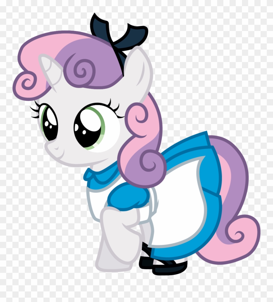 Clip Art Stock Alice Drawing Cute - Sweetie Belle Alice - Png Download
