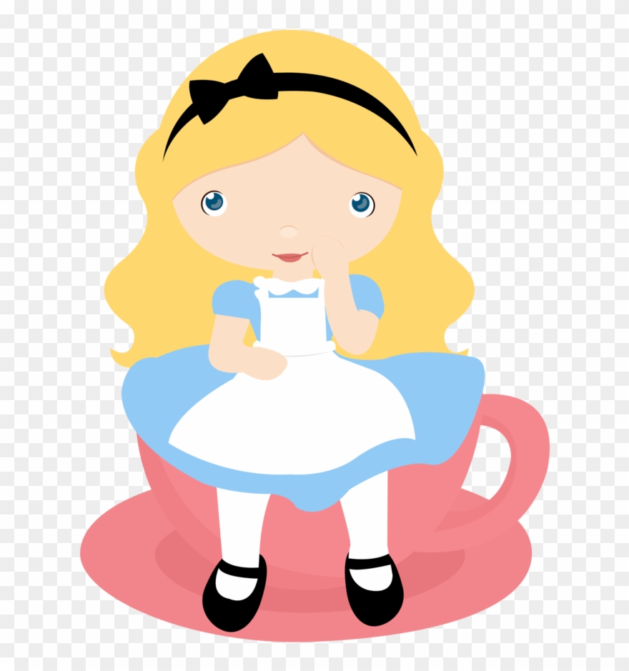 Alice In Wonderland Clipart, Alice In Wonderland Doll, - Alicia En El Pais De Las Maravillas Bebe - Png Download