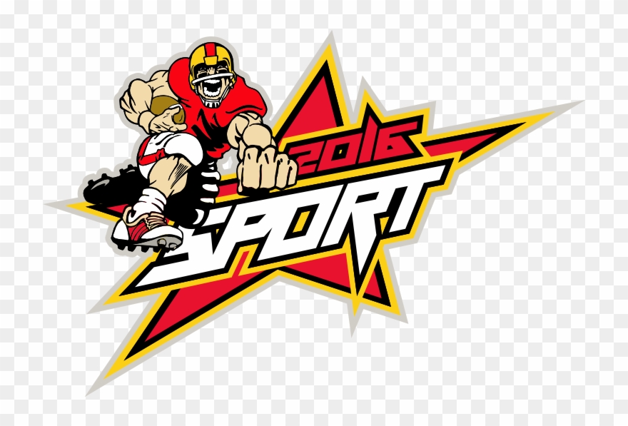 Football Clipart - Football Player - Png Download