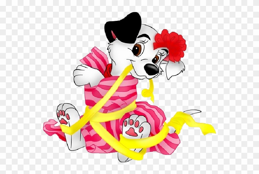 Daisy Duck Disney Clip Art Image - Dalmatian Dog - Png Download