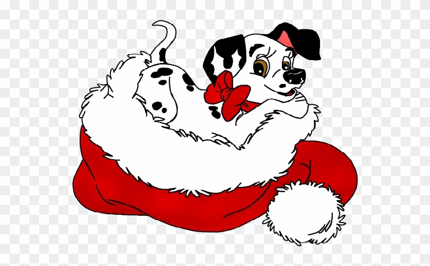 Christmas Themed Images Of Puppies From Disney's Animated - Disney Christmas Characters Clipart - Png Download