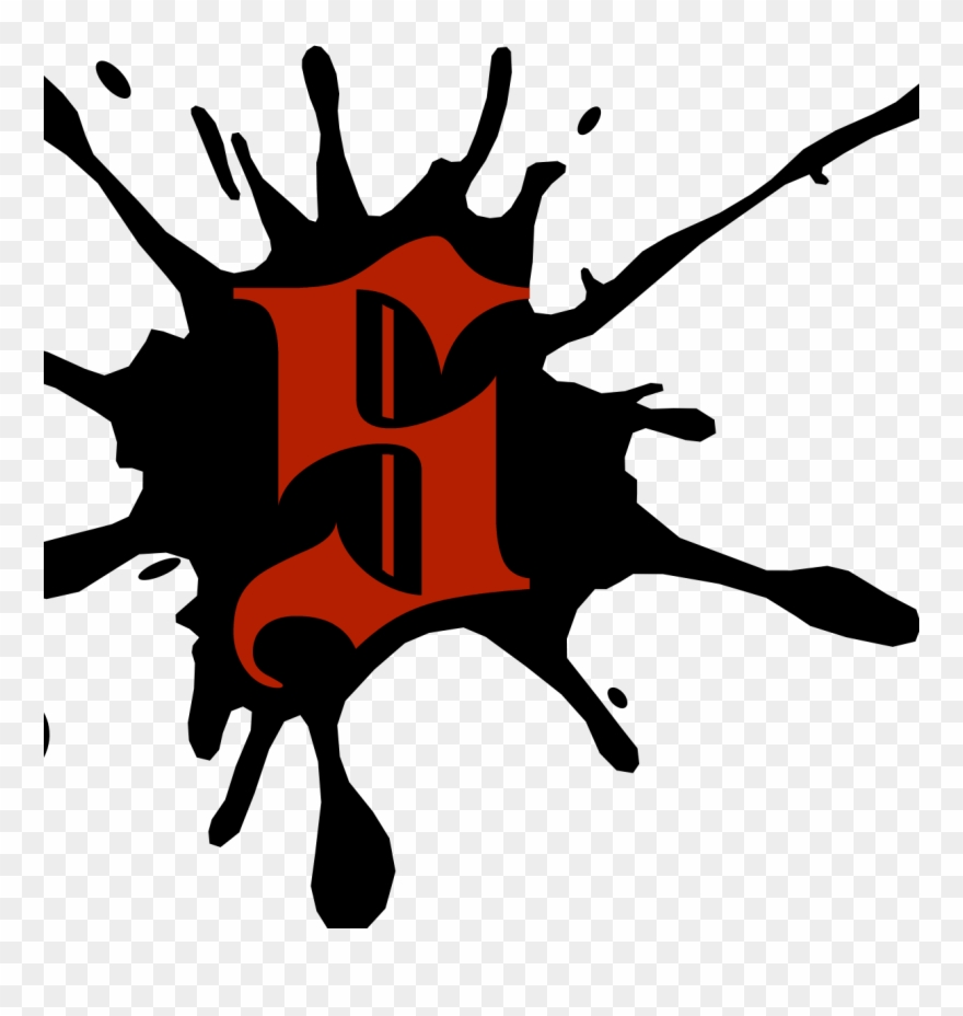 When It Sucks It Blows - Orange Paint Splatter Transparent Clipart