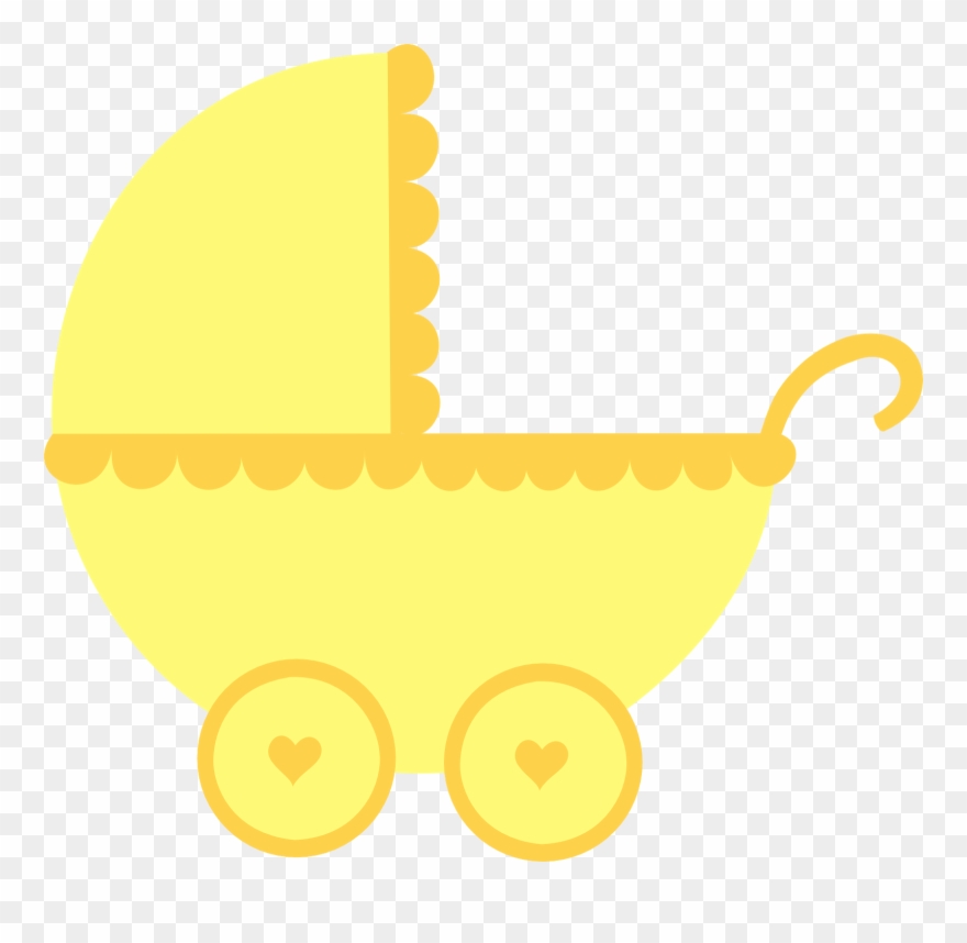Montando A Minha Festa Imagens - Carrinho De Bebe Desenho Clipart