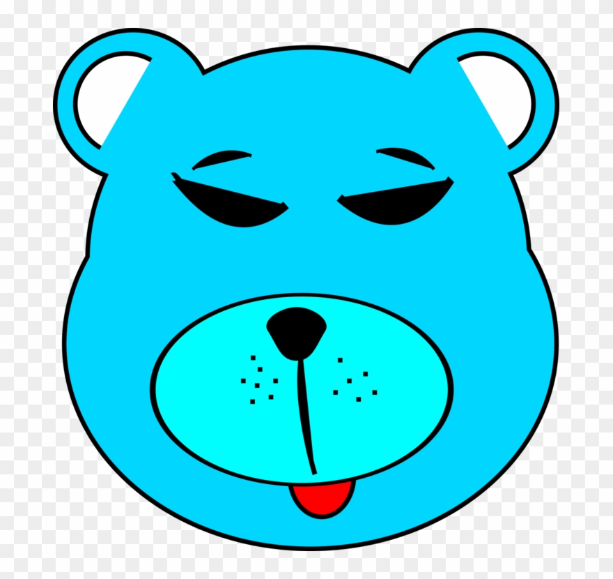 Sleeping Bear Clipart - Clip Art - Png Download