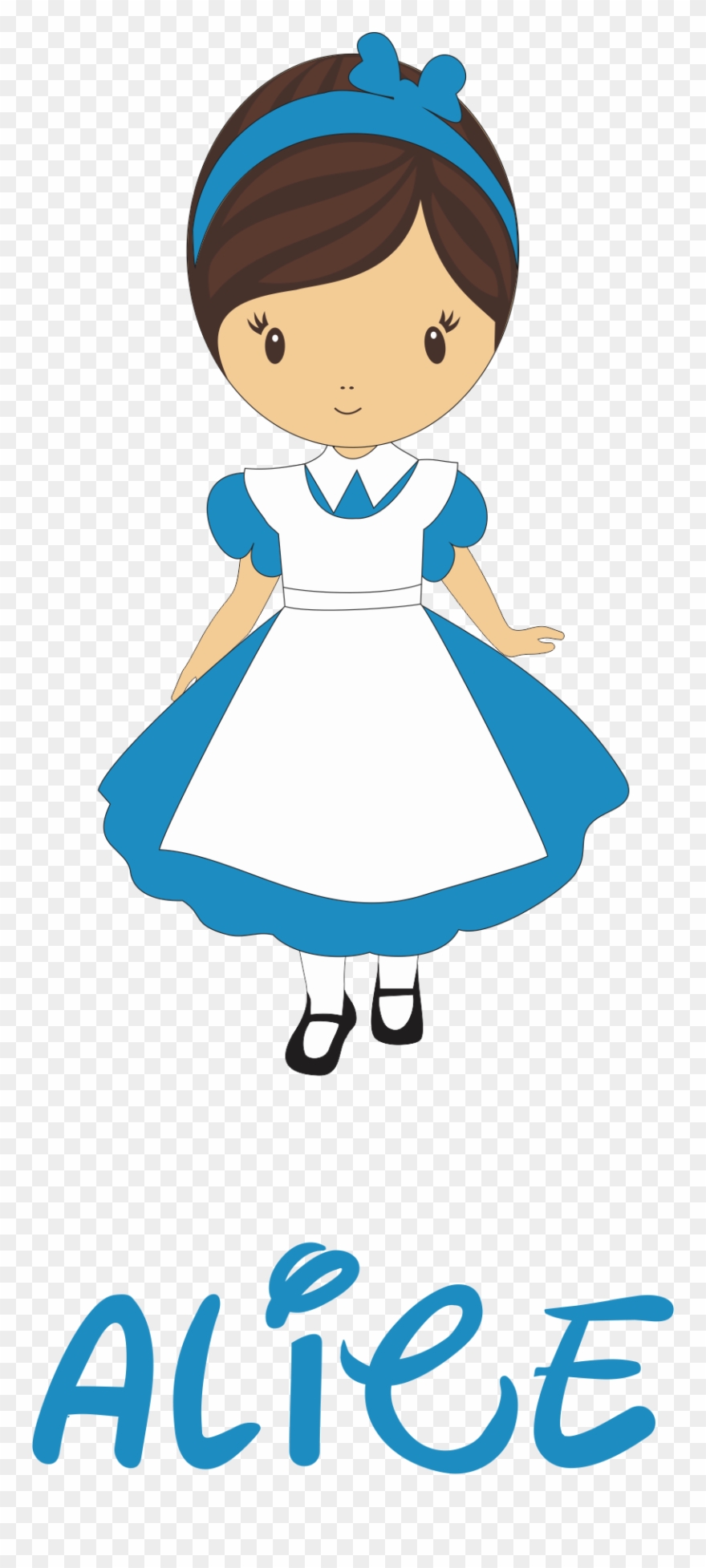 Alice Alice No País Das Maravilhas Alice In Wonderland - Illustration Clipart