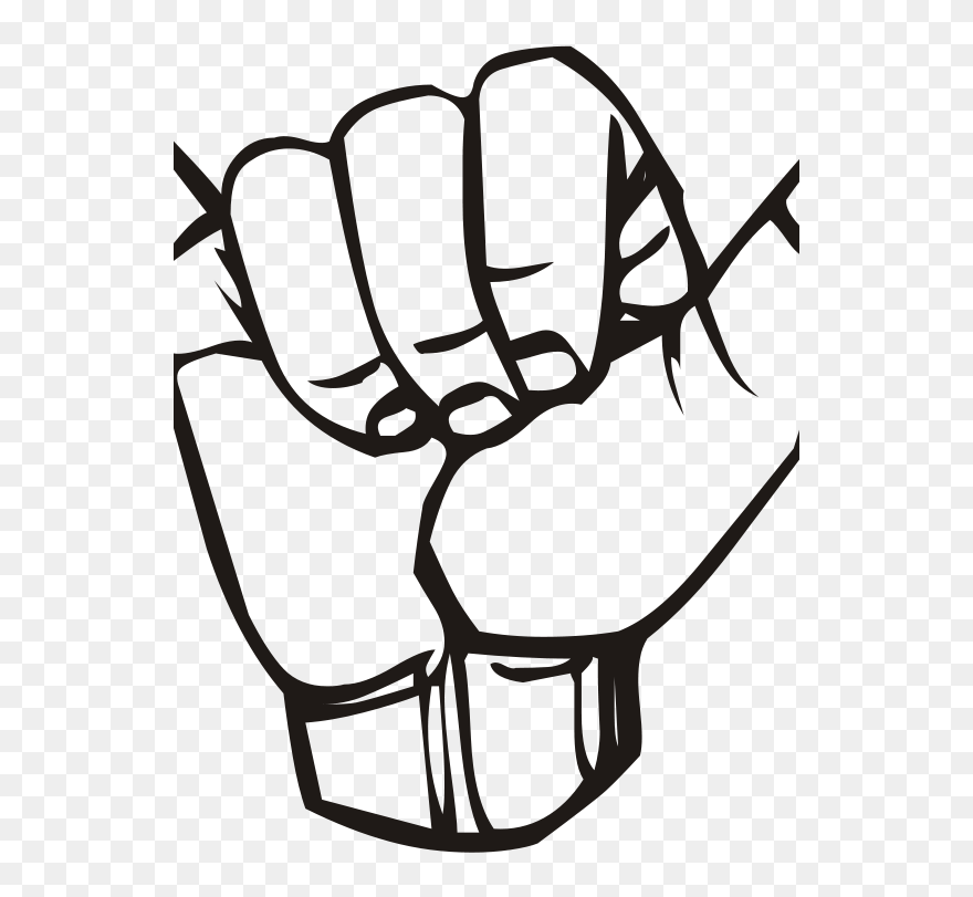 Good Vibes Hand Sign Clipart