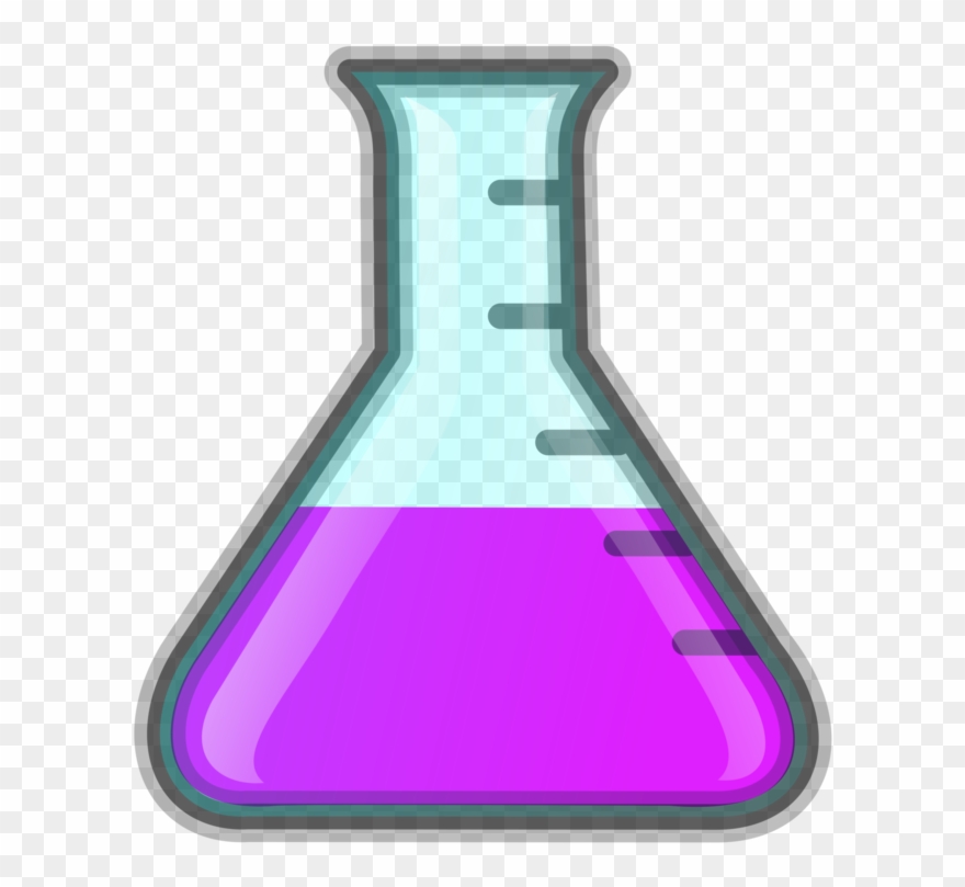 Laboratory Flasks Chemistry Experiment Science Project - Erlenmeyer O Matraz Conico Clipart