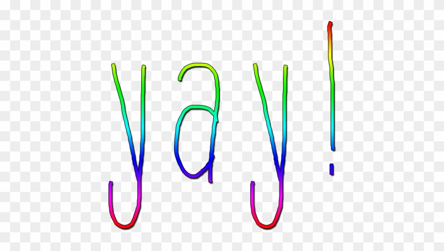 Yay Clipart - Clip Art - Png Download