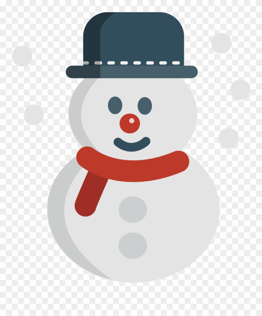 Free To Use & Public Domain Christmas Clip Art - Cute Snowman Round Ornament - Png Download
