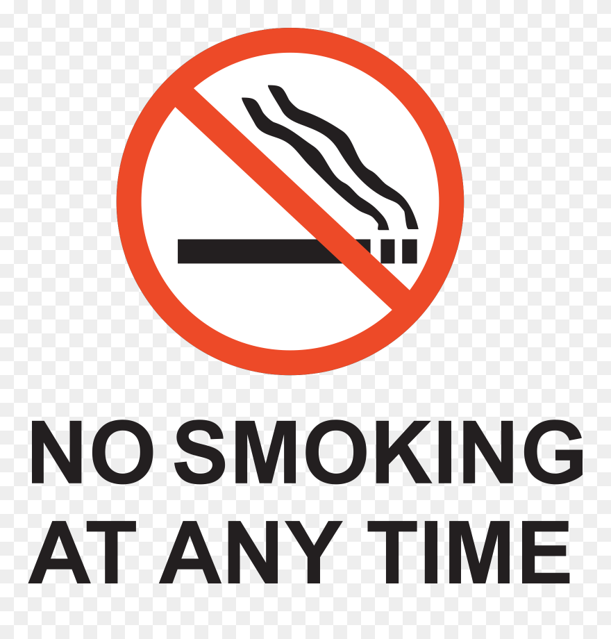 No Smoking In The Area Clipart