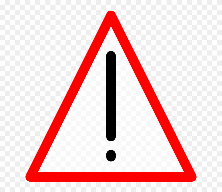 Warning Sign Clipart - Png Download