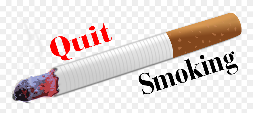 Smoking Cessation Tobacco Smoking Cigarette Quit Smoking - Png Text New 2017 Clipart