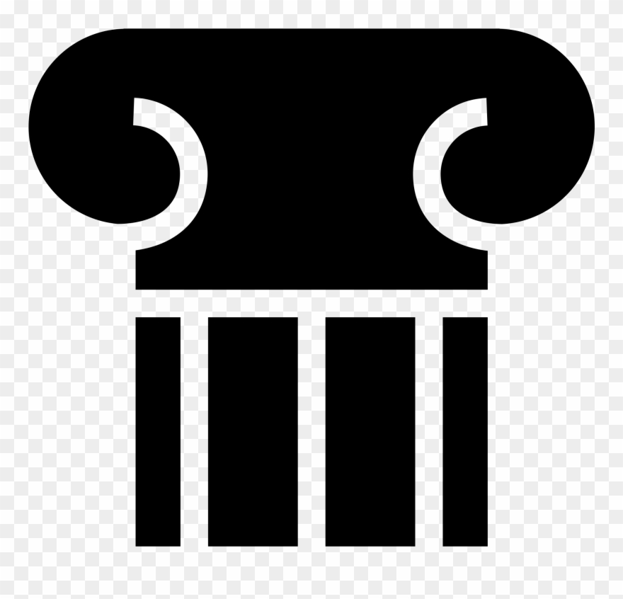 Open - History Icon Column Clipart
