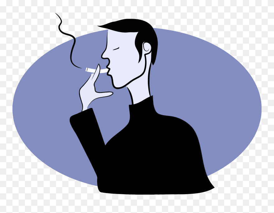 Smoking Cessation Tobacco Smoking Smoking And Society - Gambar Orang Merokok Animasi Clipart