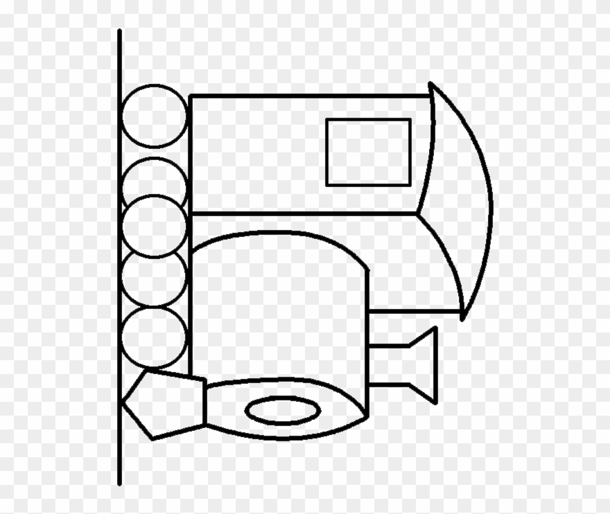 Toy Train Coloring Pages - Coloring Book Clipart