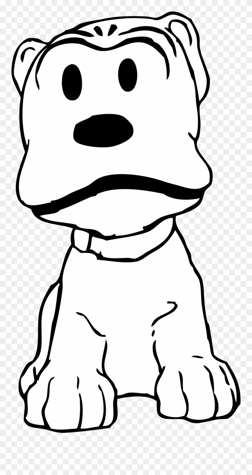 Puppy Clipart By Johnny Automatic - รูป หมา เศร้า การ์ตูน - Png Download