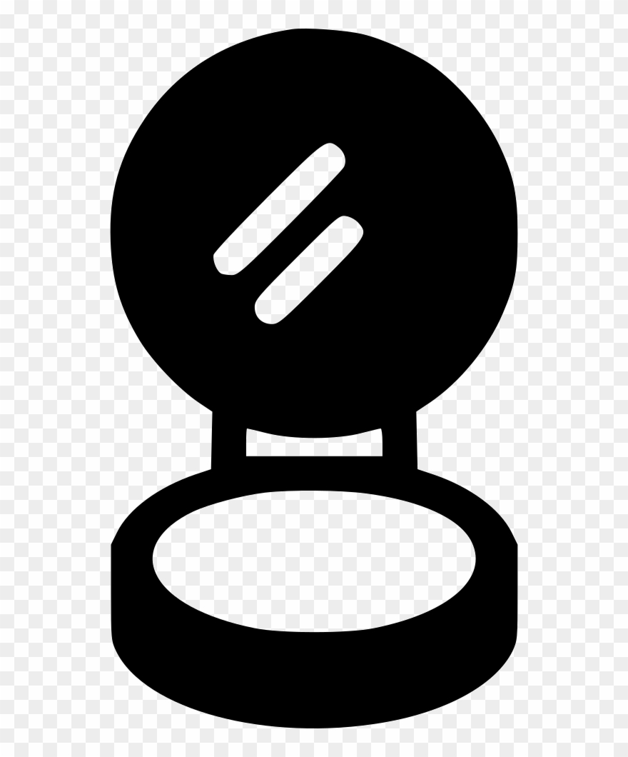 Mirror Clipart Compact Mirror - Png Download