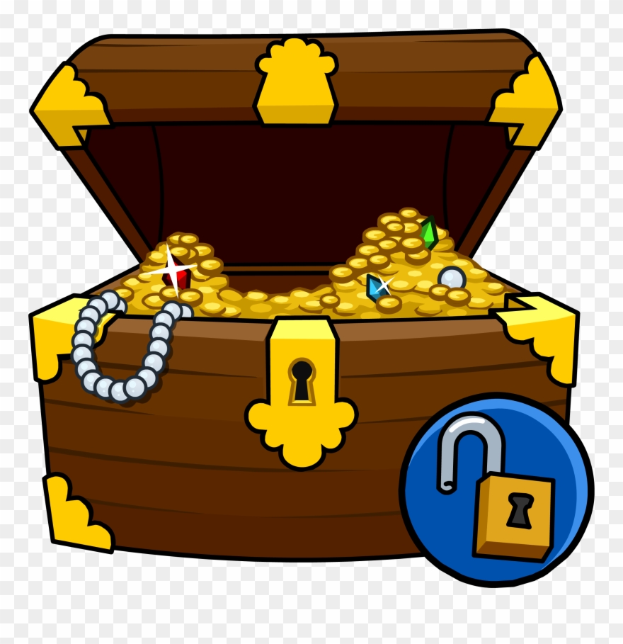 Clip Art Free Library Introducing Pictures Of Treasure - Treasure Chest Clipart - Png Download