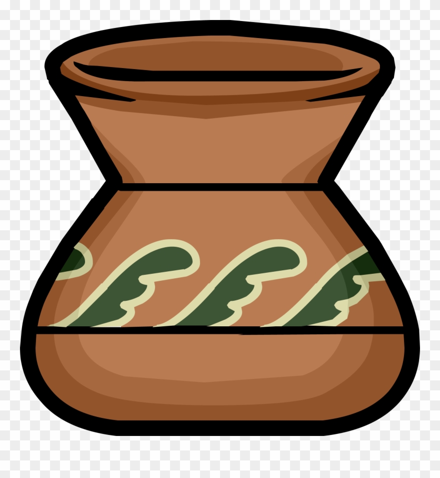 Image Terracotta Pot Png Club Penguin Wiki - Portable Network Graphics Clipart