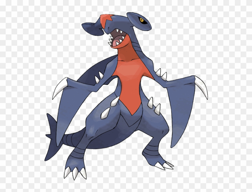 Bleck - Pokemon Garchomp Clipart