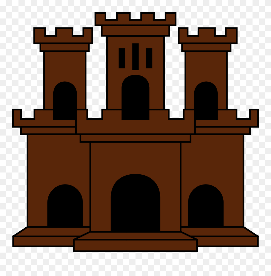 Castle Medium Image Png - Gibraltar Flagga Clipart