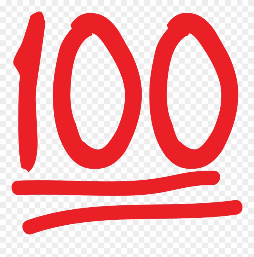 Image Black And White Library Emoji Symbol At - Whatsapp 100 Emoji Transparent Clipart