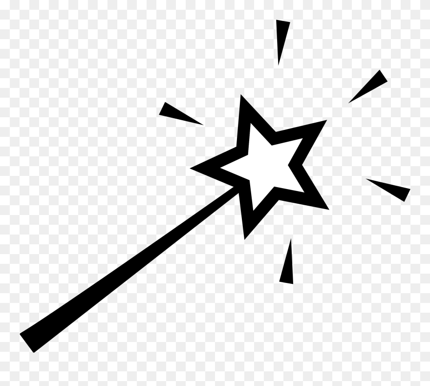 Wicked Wizard Of Alnwick Treasure Trail - Magic Wand Clip Art - Png Download