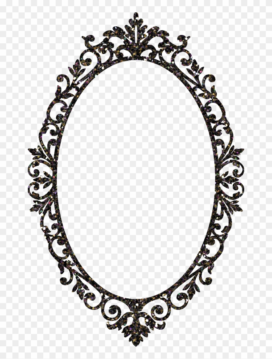 Mirror Clipart Ornamental - Mirror Frame Clipart Png Transparent Png