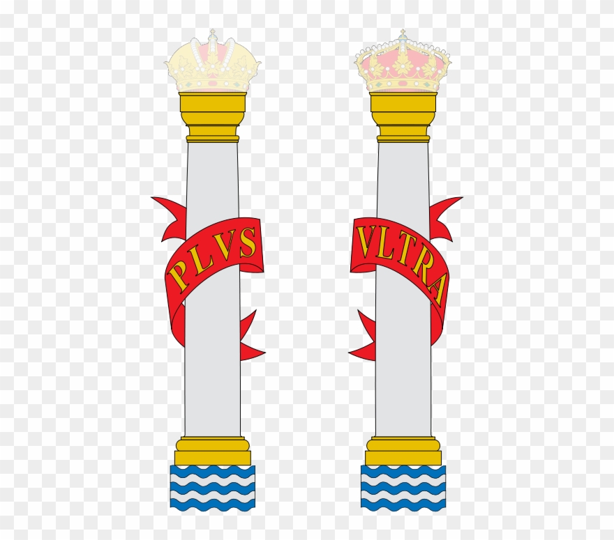 Spain Arms Pillars - Coat Of Arms Of Spain Clipart