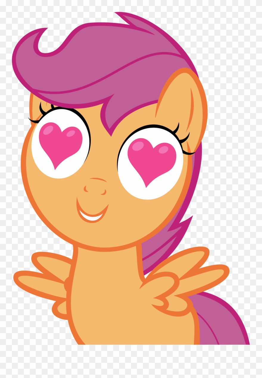 Black And White Library Eyes Heart Love Clip Art Cliparts - My Little Pony Heart Eyes - Png Download