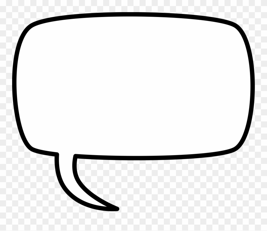 Speech Text Balloon Box Sign Speech Speech Text - Talking Cloud Png White Clipart