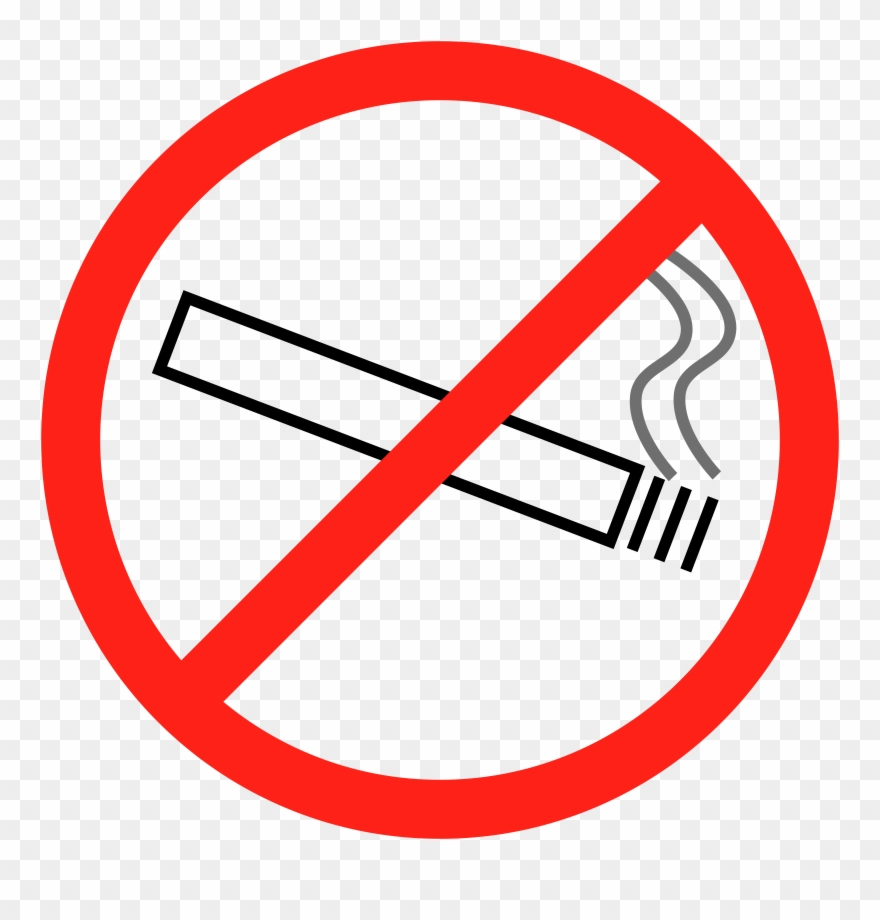 Smoking Ban Tobacco Smoking Sign Computer Icons - No Smoking Sign Clip Art - Png Download
