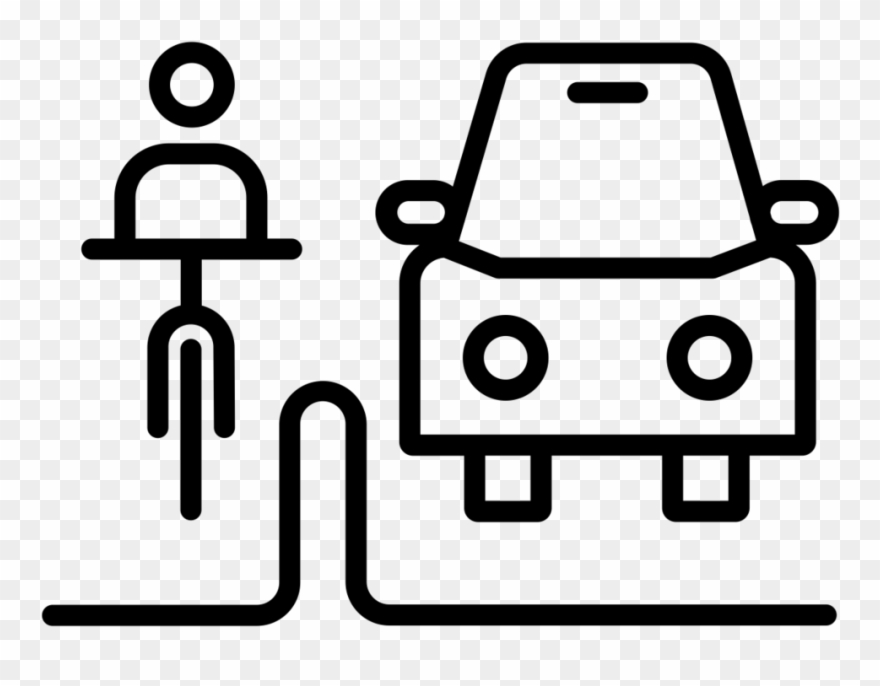 Protected Bike Lane - Newburyport Clipart