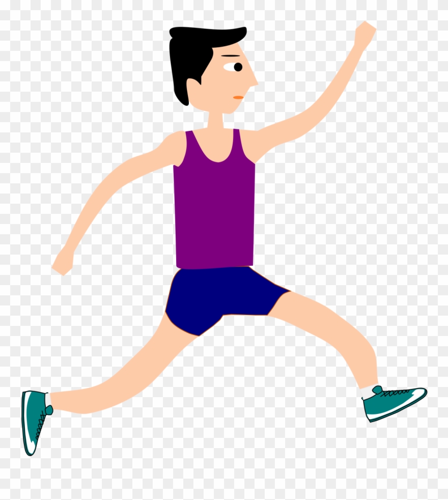 Athlete Sport Clip Art - Atletas Clipart - Png Download
