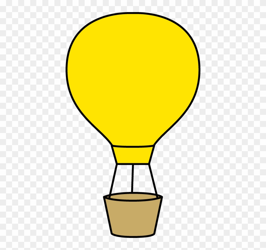 Clipart Info - Blue Hot Air Balloon Clip Art - Png Download