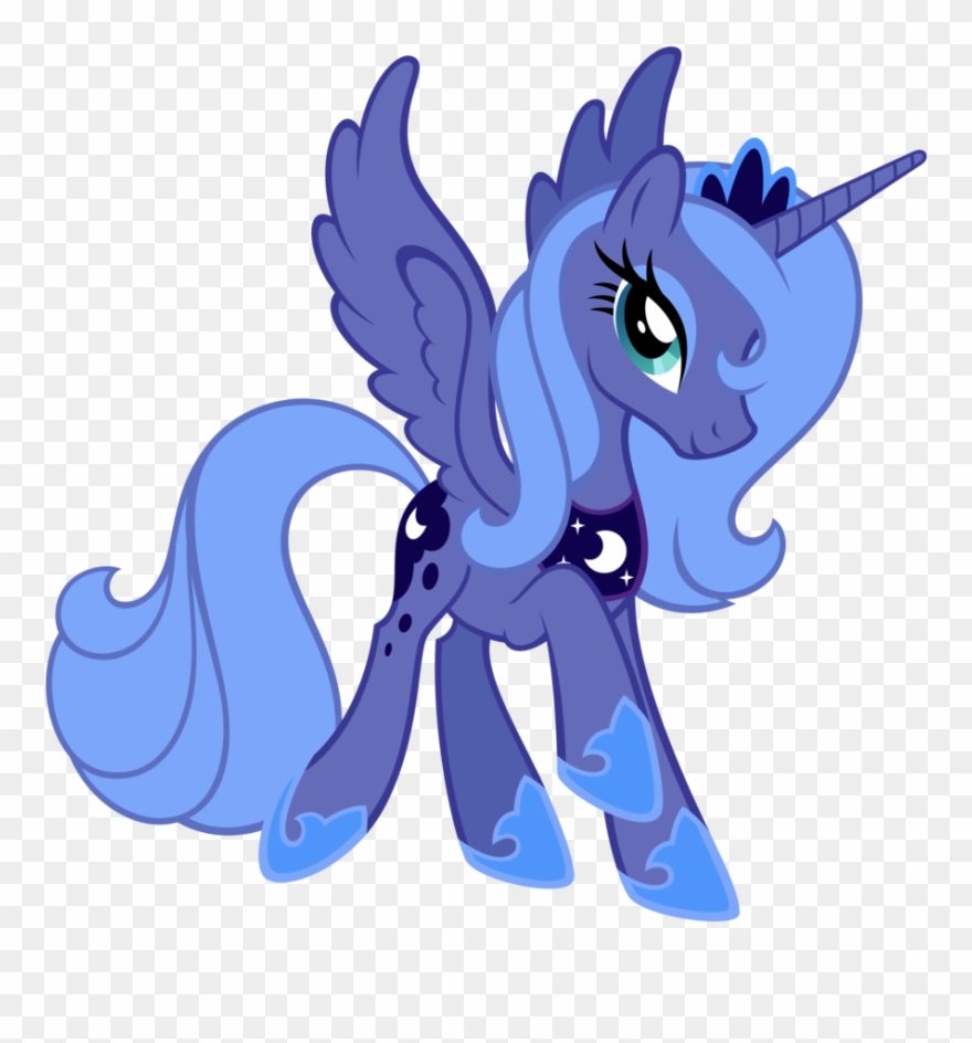 My Little Pony Luna By Vvanderingspirit On Etsy, $15 - Princesa Luna My Little Pony Clipart