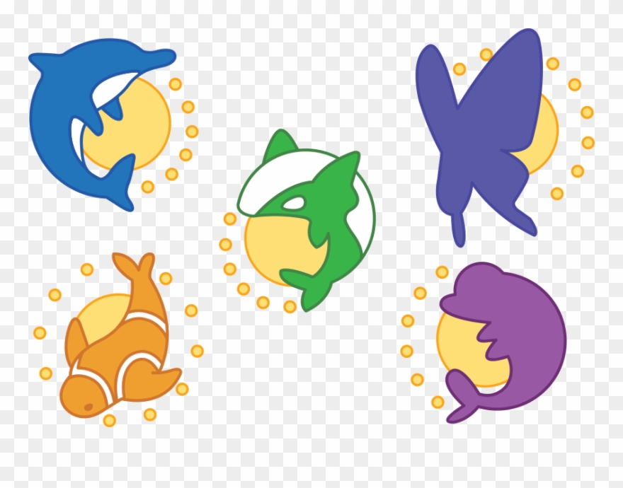 Aren't They Cute Asahi And Ikuya's Animals Are So Cute - Dolphin Clipart